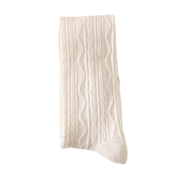 Dakiuu Toddler Girls Cable Knit Footed Tights Pull On Dress Leggings