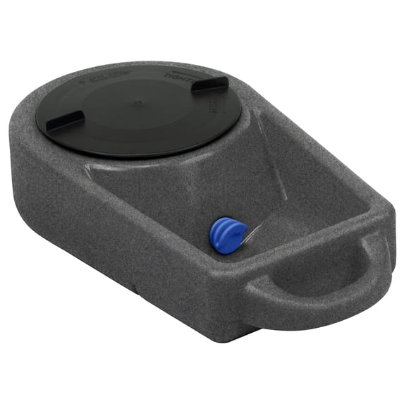 Dakota 283 Dine N Dash Feeding System w/ Lid, Dark Granite