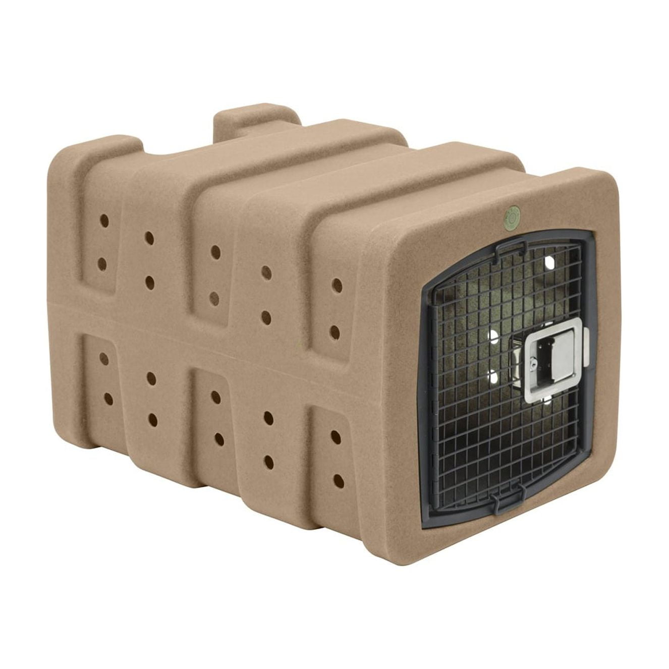 Medium Coyote Granite Polyethylene Dog Kennel