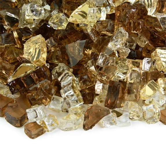 Dakota Blended Fire Pit Glass | 1/4", 10 lbs