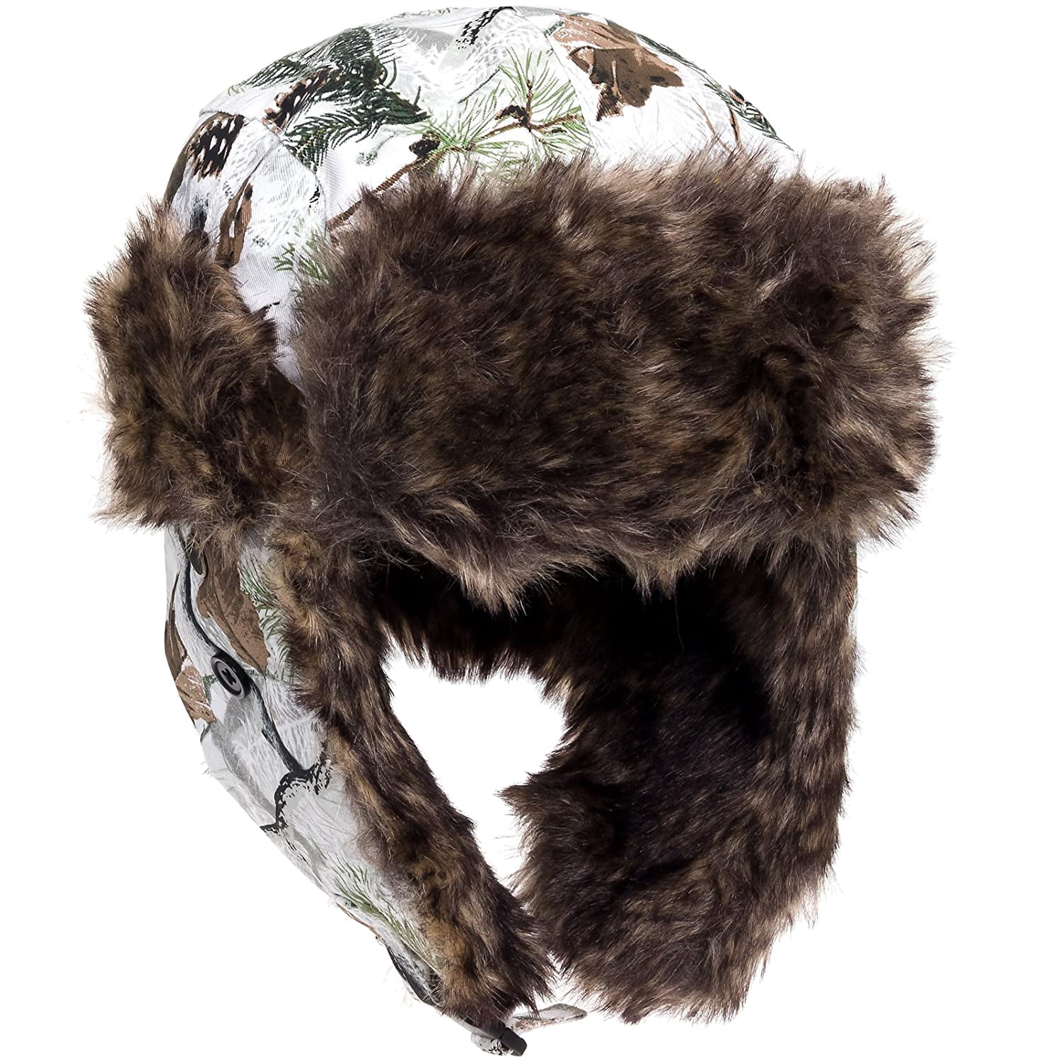 Brand new no tags D & Y Trooper Ear Flap Cap w/Faux Fur Lining Hat. Trooper Hat W/ Faux Fur – McGuire Army Navy main image 3