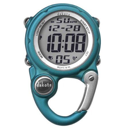 Dakota Digital Clip Mini Water Resistant Watch - Aqua