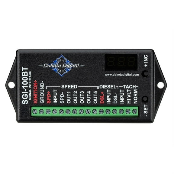 Speed Tach and Diesel S ignal Interface Bluetoo