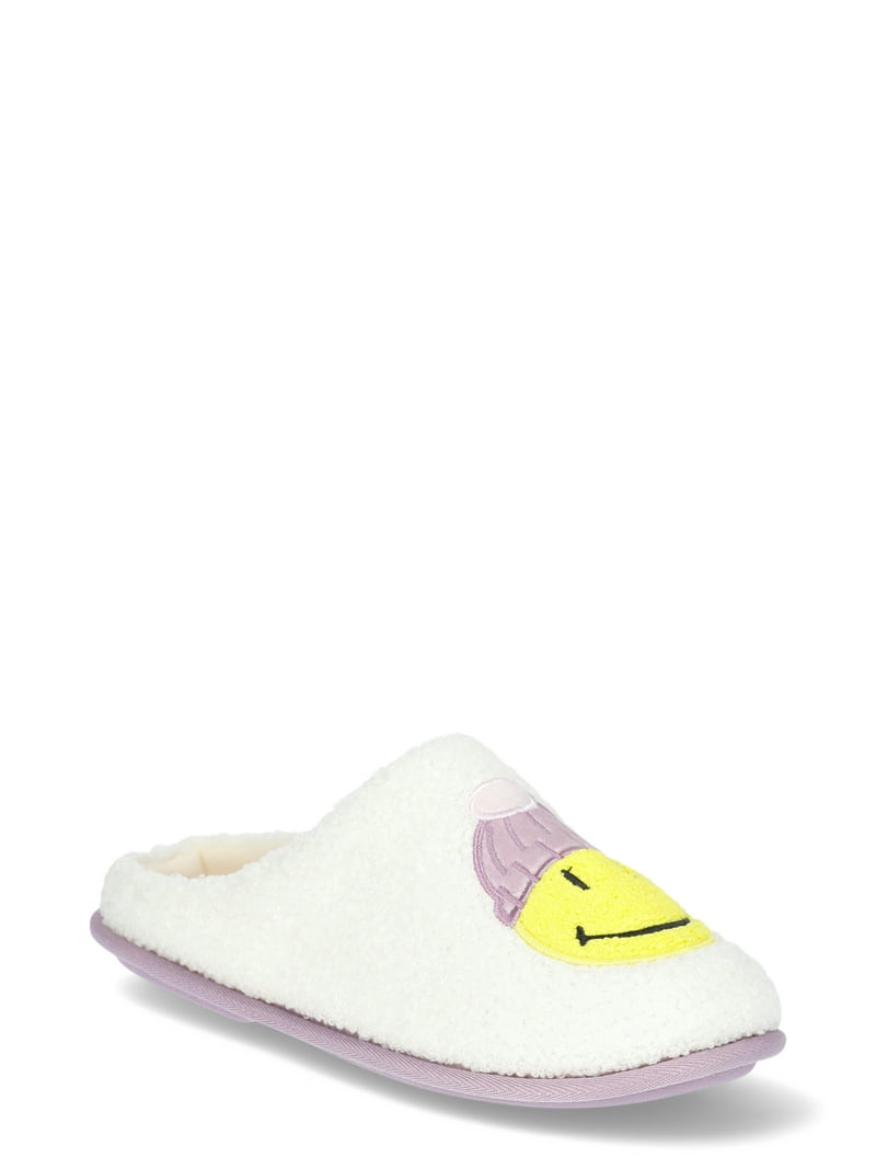 Dakota Fleece Women's Smiley Cozy Comfort Slippers