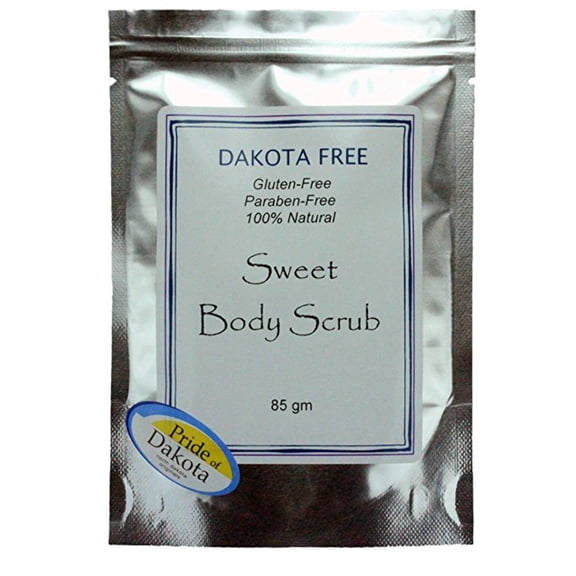 Dakota Free Sweet Body Scrub, 85 gm Packet