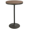 thumbnail image 1 of Dakota Industrial Adjustable Bar / Dinette Table in Grey and Brown by LumiSource, 1 of 7