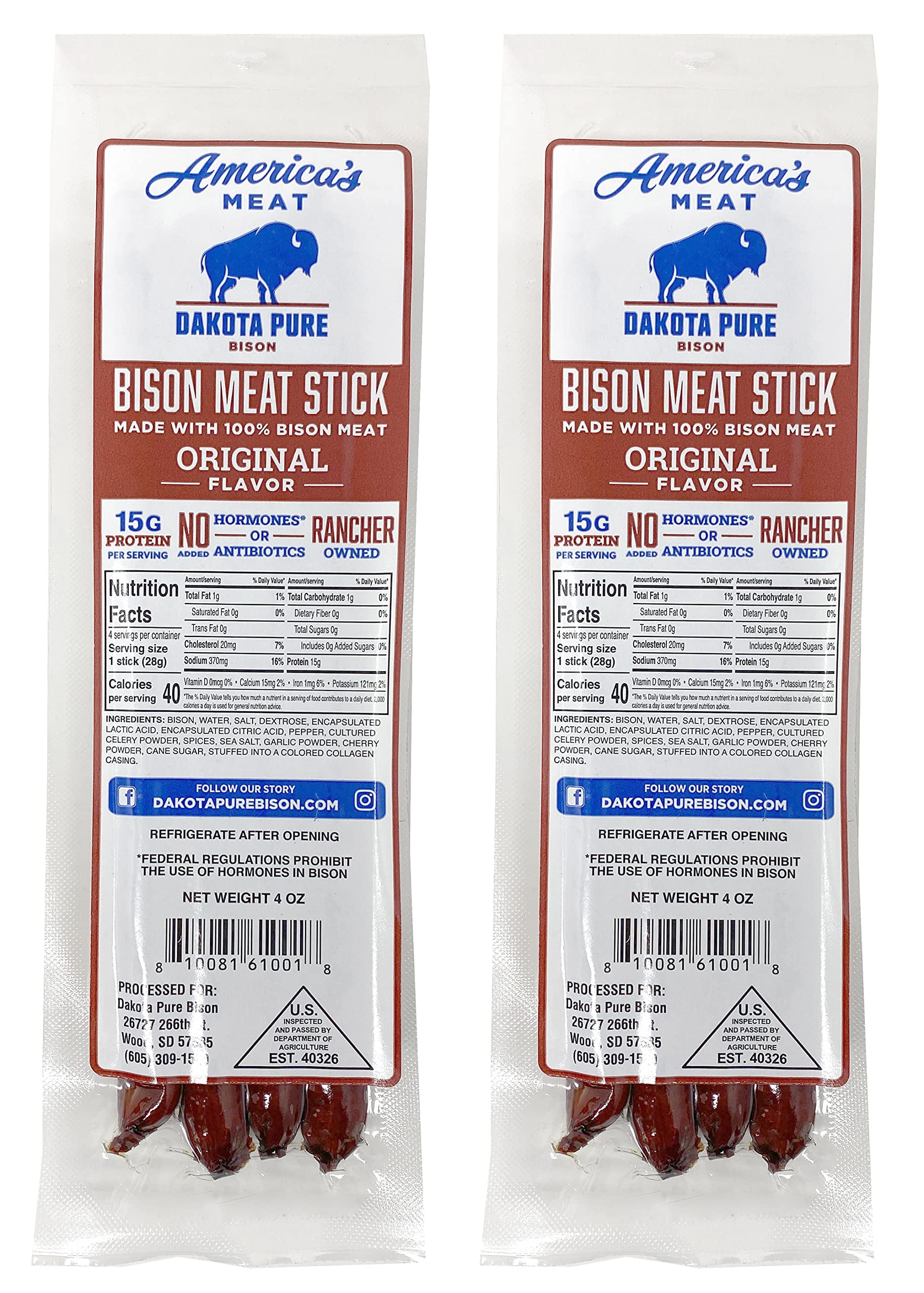 Bison Fuel Meat Sticks