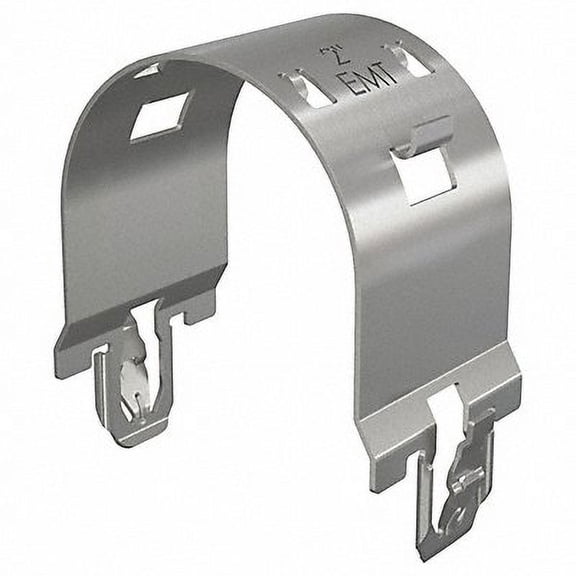 Dakota Systems Clamp, EMT; Strut Use, 2 in, Steel, SST DS-CC-2EMT-PT/50