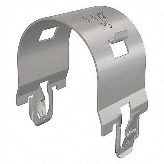 Dakota Systems IPS Clamp,Spring Steel,1 1/2",400lb,Gray DS-PC-112IPS-PT/50