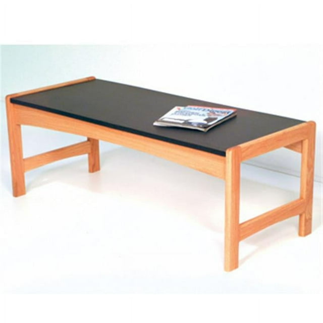 Dakota Wave Coffee Table in Light Oak