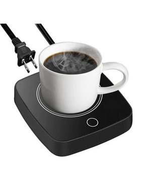 DakotaChin Coffee Mug Warmer, Coffee Cup Warmer for Desk with 3 Temperature Control 104℉/122℉/131℉, Coffee Warmer with Auto Shut off for Coffee Milk Tea Beverage (Black)