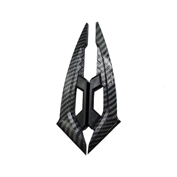 DalVick 2-Pack Motorcycle Winglets, Front Side Spoilers for Electric Motorcycles and Scooters