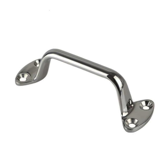 DalVick 6 in Marine Steel Handrail, Boat Grab Bar for Deck and Cabin Support