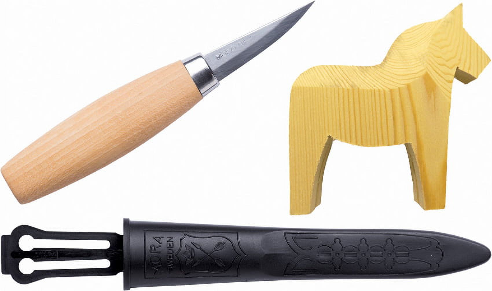 Morakniv Carving Knife Kit with Dala Horse