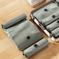 thumbnail image 1 of Dalang Large Roll Up Vacuum Storage Bag No Pump Needed, Compression Space Saver for Travel Suitcase Packing, 24"x13", 1 of 7