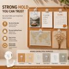 Dalang Push Pin Hooks - Cork Board Hooks, Push Pins for Wall, Decorative Thumb Tacks Hook for Photo Wall, Bulletin Board, Map, Calendar 50pc
