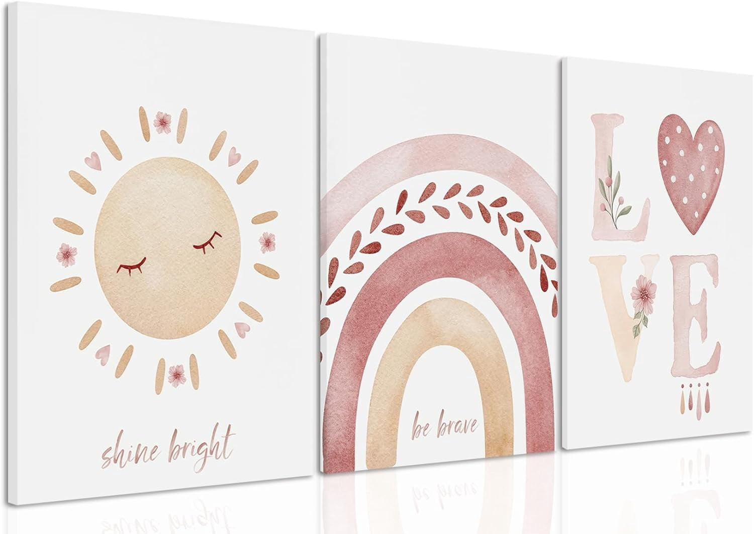 Photo inspiration: Fresh Look at Dale 3 Nursery Poster Wall Art Set Of 3 Baby