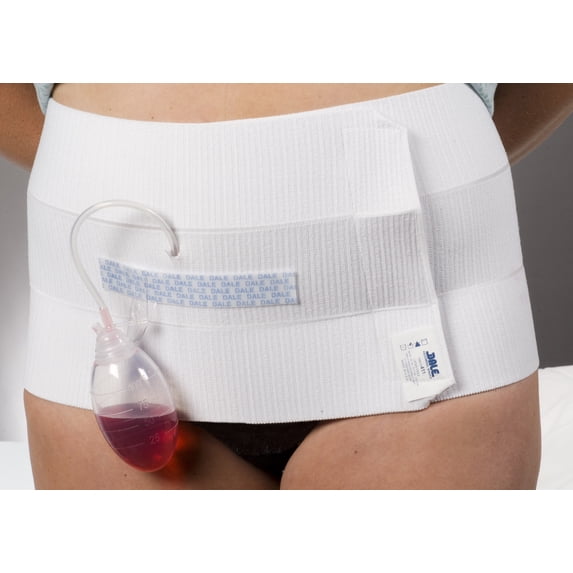 Dale 3 Panel Abdominal Binder Hook and Loop Closure 46 to 62 Inch 9 Adult, 411 - SOLD BY: PACK OF ONE