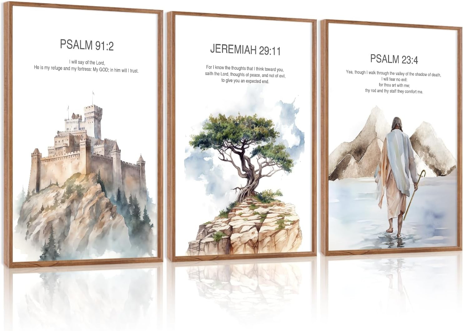 Dale 3Beach Canvas Wall Art Set Of 3, Coastal Wall Decor, Ocean Wave