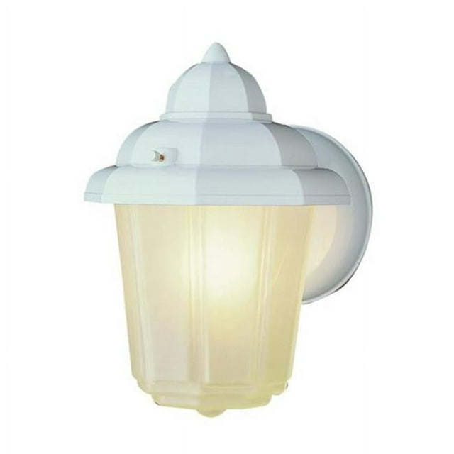 Dale Collection White Switch Incandescent Wall Lantern