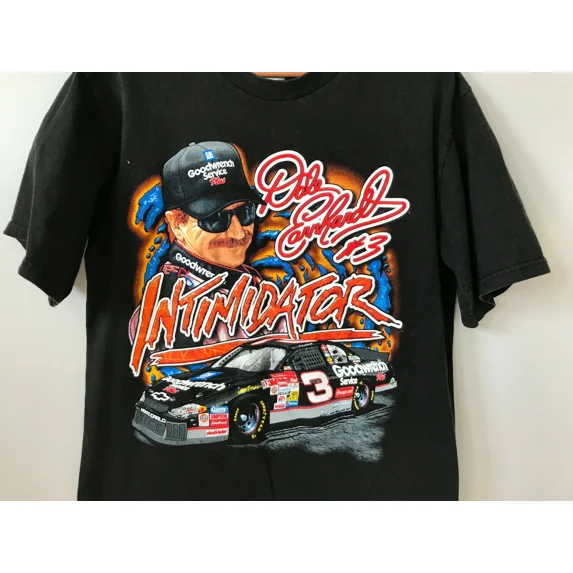 Dale Earnhardt Black T-Shirt Unisex For Men Women Tee S To 4XL BL0029