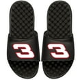 thumbnail image 1 of Dale Earnhardt ISlide Number Slide Sandals - Black, 1 of 1
