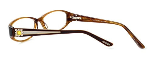 Dale Earnhardt 6793 Designer Reading Glasses in Brown-Marble
