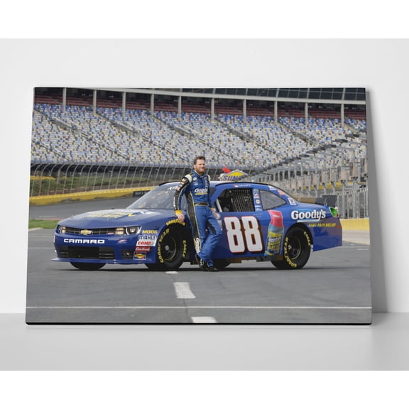 Dale Earnhardt Jr Poster or Wrapped Canvas