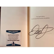 Dale Earnhardt Jr. autographed Racing to the Finish hardcover book JSA