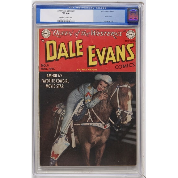 Dale Evans Comics #4 - CGC 8 Comic Book