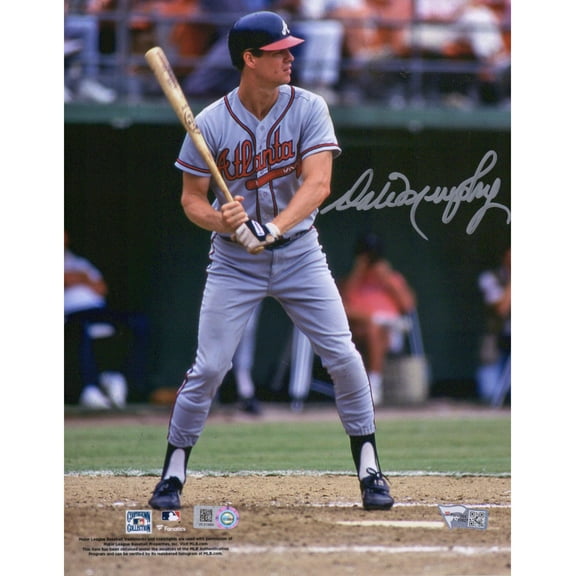 Dale Murphy Atlanta Braves Autographed 8" x 10" Hitting Photograph - Fanatics Authentic Certified