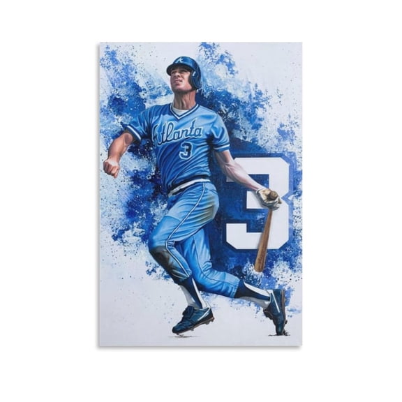 Dale Murphy Canvas Poster Posters Wall Art Painting Canvas Gift Living Room Prints Bedroom Decor Poster Artworks 12x18inch(30x45cm)