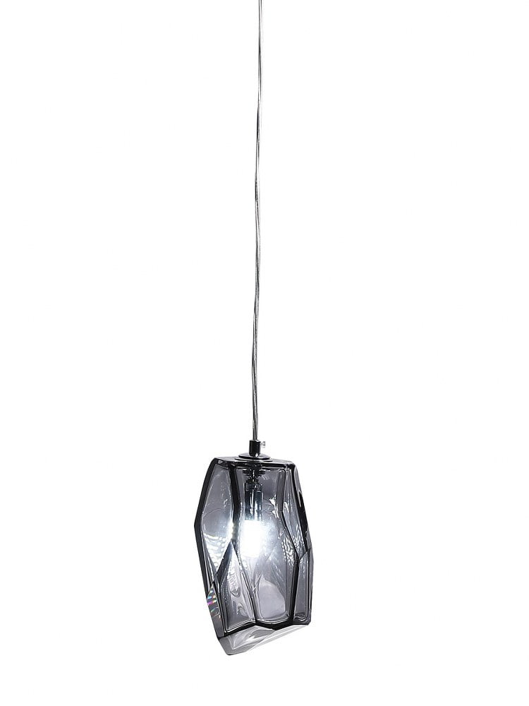 Dale Tiffany 1 Polished Cage Pendant Lights withShades Crystal Glass