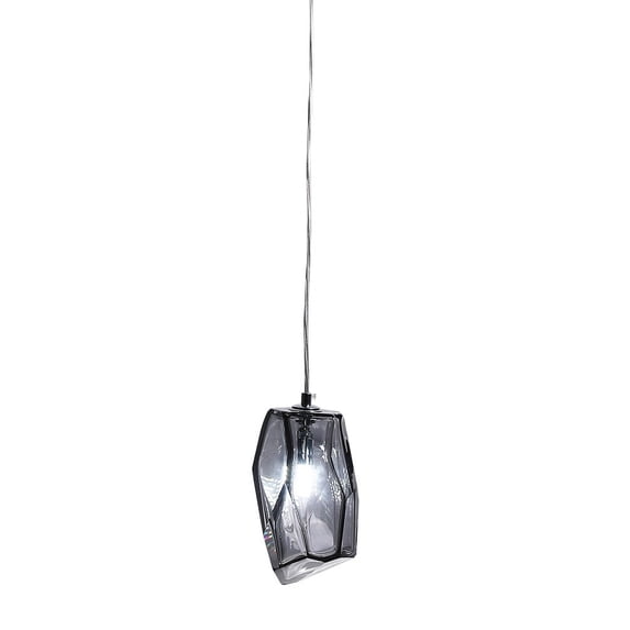 Dale Tiffany 1 Polished Cage Pendant Lights withShades Crystal Glass
