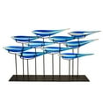 thumbnail image 1 of Dale Tiffany 10 Fish Blue Sculpture, 1 of 2