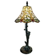 Dale Tiffany 28" Table Lamp with Glass Shades
