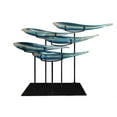 thumbnail image 1 of Dale Tiffany 5 Fish Blue Sculpture, 1 of 2