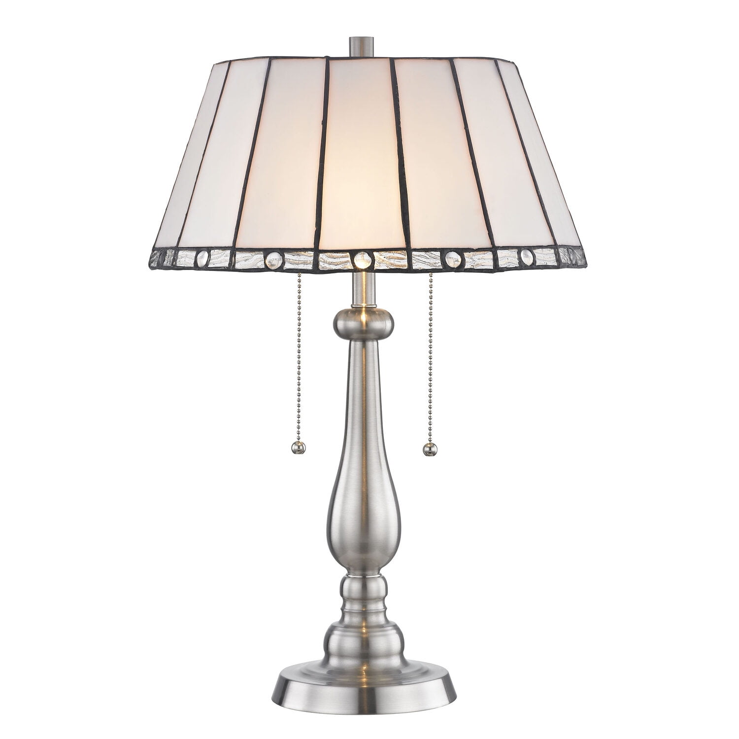 Brushed nickel table lamps walmart sales