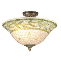 Dale Tiffany Cadena Mosaic Flush Mount