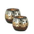 thumbnail image 1 of Dale Tiffany Chalet Candle Holder Brown in finish, 1 of 3