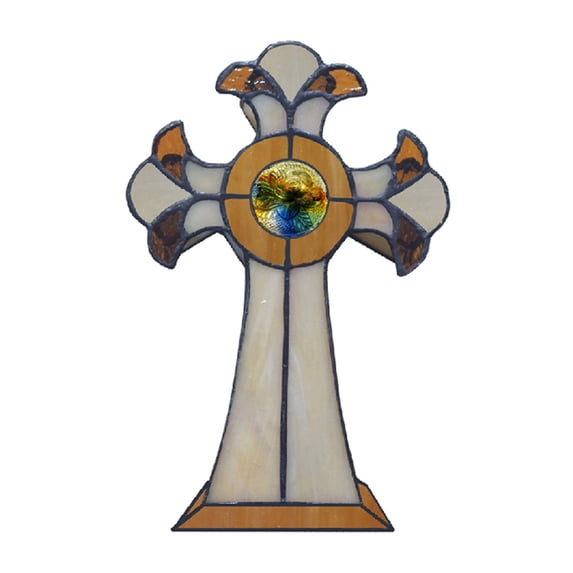 STA16122-Dale Tiffany Lighting-Cross - 1 Light Accent Lamp