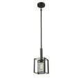 thumbnail image 1 of Finn 1 - Light Antique Bronze Dark Brown Metal Pendant Light, 1 of 2