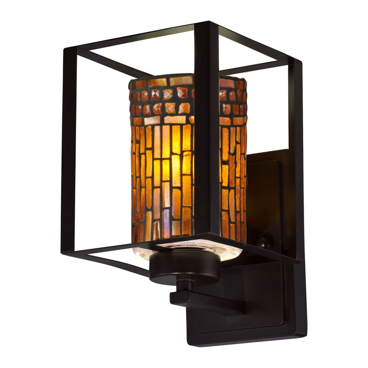 Dale Tiffany Mexicali LED Mosaic Art Glass Wall Sconce - Walmart.com