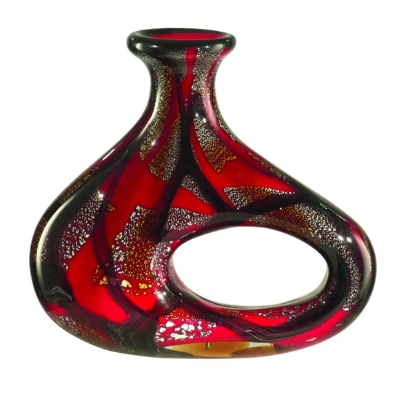 Dale Tiffany Nicholas Hand Blown Art Glass Vase