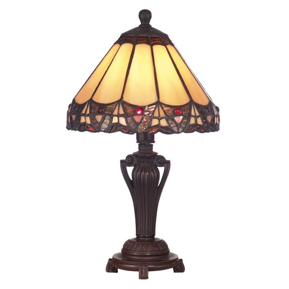 Dale Tiffany Peacock Accent Lamp