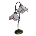 thumbnail image 1 of Dale Tiffany Poelking 2 Light Pink Lily Table Lamp, 1 of 2