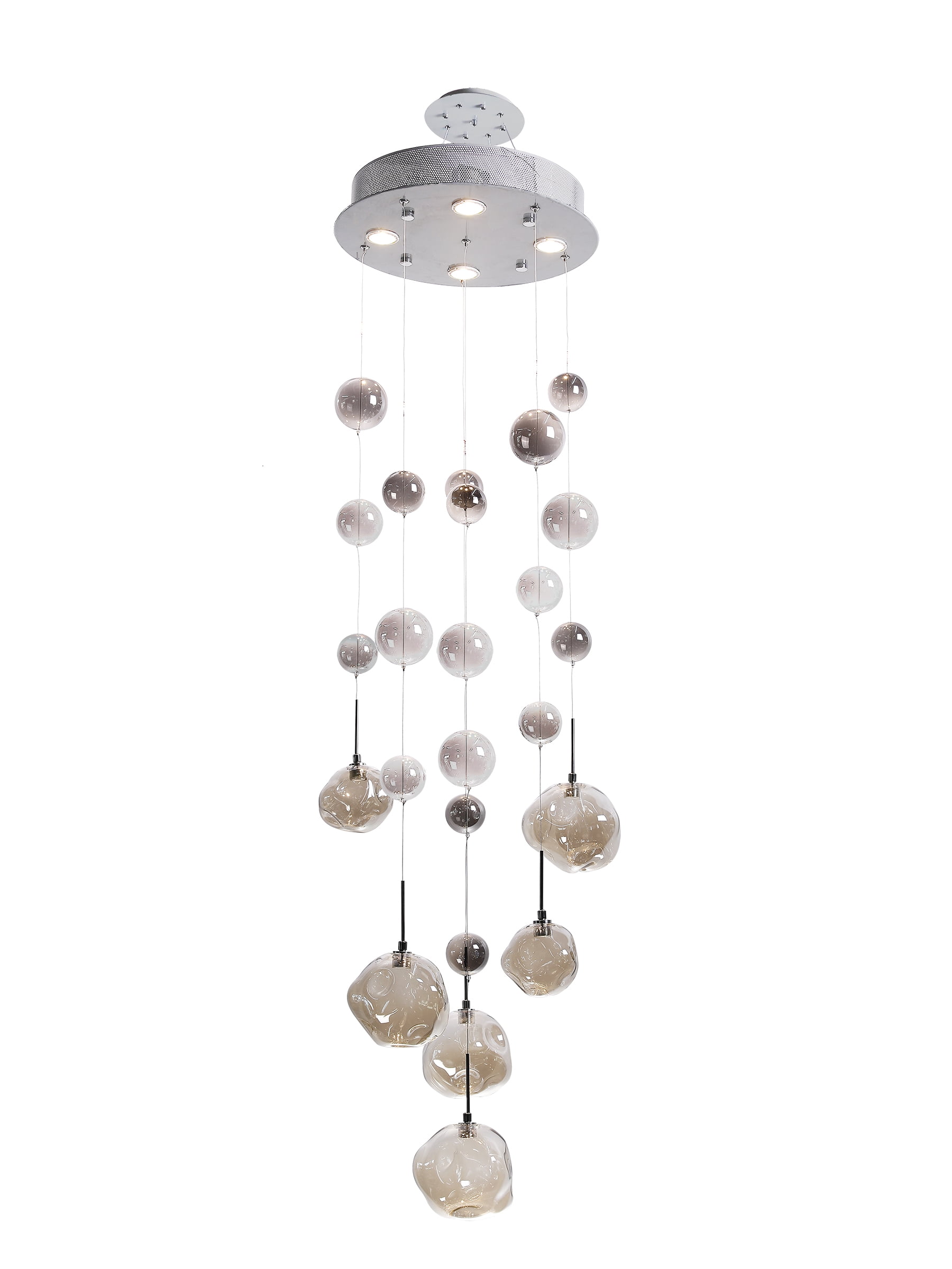 Dale Tiffany Polished Chrome Sylas Hanging Fixture