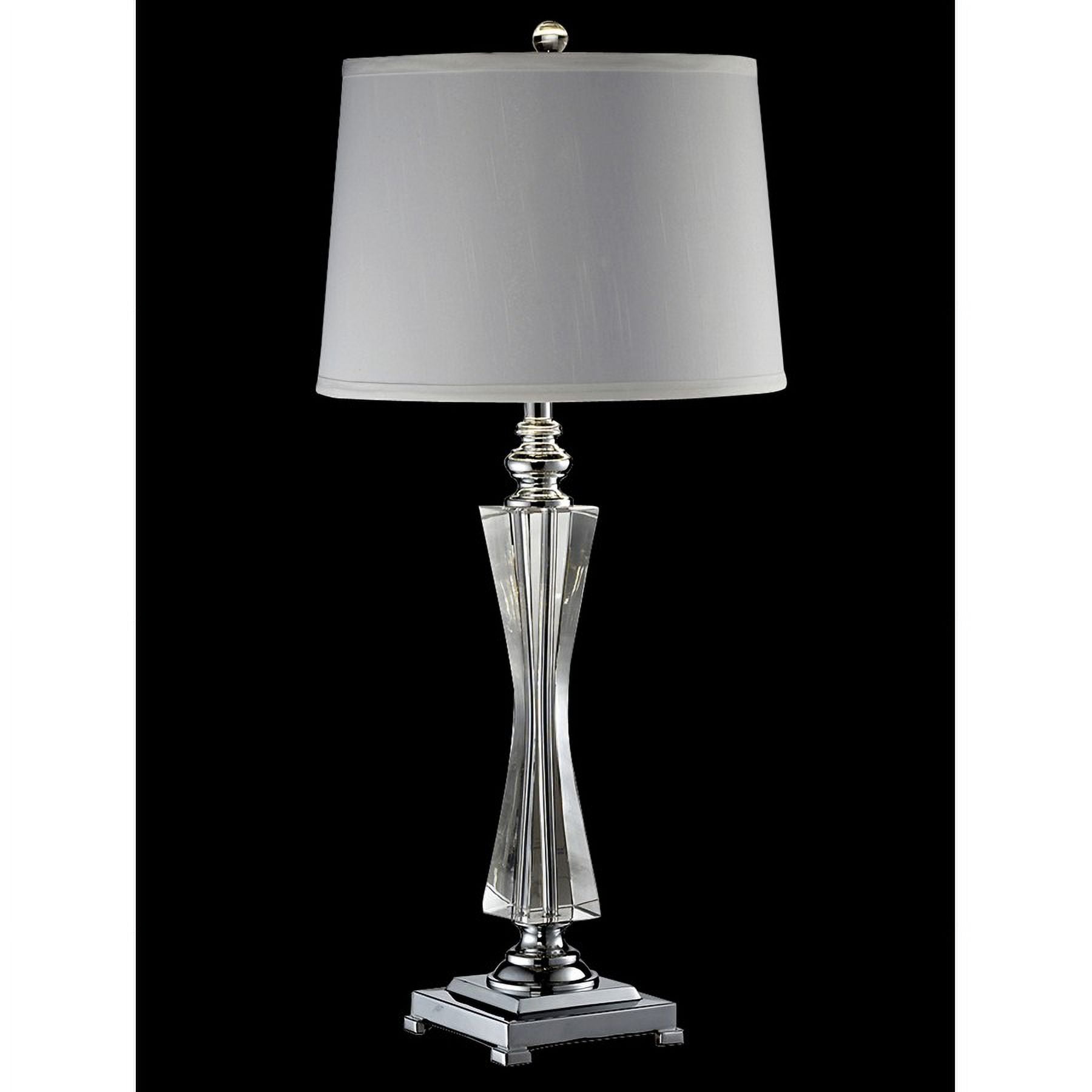 Dale Tiffany Sweetwater Table Lamp, Polished Chrome GT14324