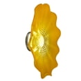 thumbnail image 1 of Dale Tiffany Tawney Gold 20 inch D LED Hand Blown Art Glass Wall Light Fixture, 1 of 2