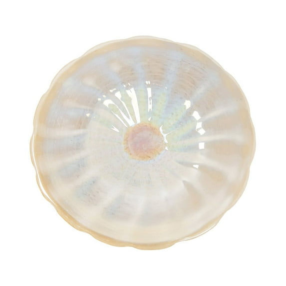Dale Tiffany Traditional Beige Glass Tabletop Décor